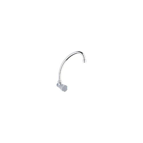 Grohe bec d'écoulement 3/4 forme-HU chromé avec mousseur, orientable, saillie 185 mm