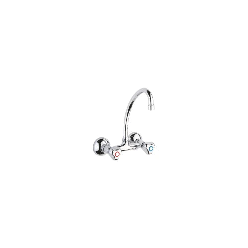 Grohe bec d'écoulement 3/4 forme-HU chromé avec mousseur, orientable, saillie 185 mm