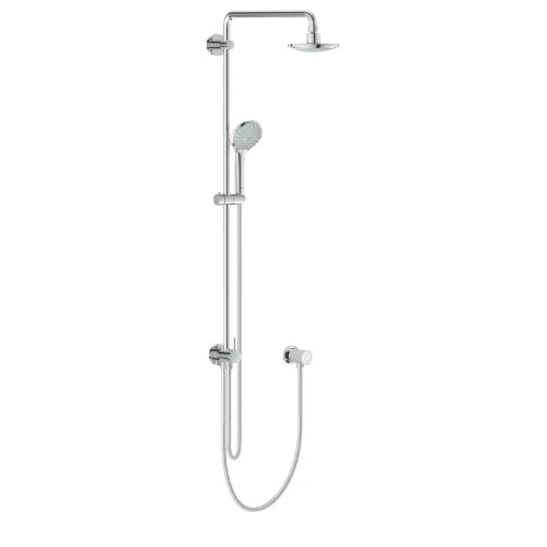COURBE A ENCASTRER GROHE LINEARE 1/2 chromé avec clapet AR coude à encastrer