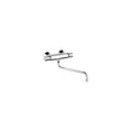 Grohe bec 3/4 forme-S chromé avec brise-jet - pivotable - sailli 300 mm
