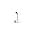 COURBE DE RACCORDEMENT GROHE 1/2 X 3/4 chromé reglable - avec rosace et ecrou a joint americain