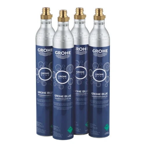 Grohe Blue Accessories Home starterpack (set 4pcs) bouteilles gaz CO2 - prix par set