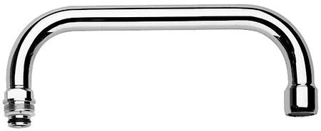 Grohe Atlanta New bec M22 forme-U chromé avec brise-jet, pivotable, sailli 200 mm