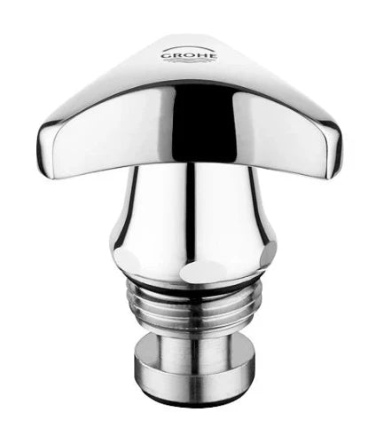 Grohe Atlanta Trecorn tête de robinet 1/2 - chromé - index bleu