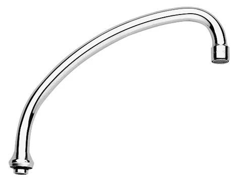 Grohe bec 3/4 hforme-U chromé avec brise-jet - pivotable - sailli 235 mm