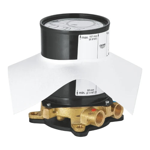 CORPS D'ENCASTREMENT GROHE 1/2 - bec d'écoulement pour montage au sol