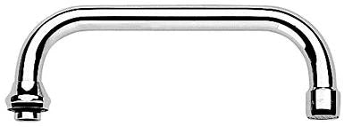 Grohe bec 3/4 forme-U chromé avec brise-jet - pivotable - sailli 300 mm