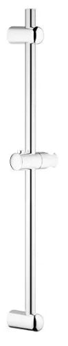 Grohe Euphoria Neutral barre de douche montage 400-600mm 700MM - chromé avec support muraux métalliques réglables