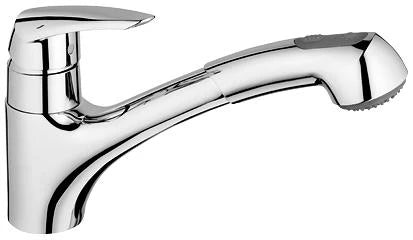 Grohe Eurodisc New mitigeur cuisine - chromé - douchette extractible