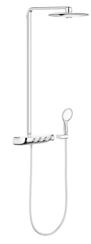 Grohe Smartcontrol colonne de douche chromé 360 duo avec thermostat - tete de douche