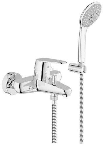 Grohe Eurodisc Cosmopolitan mitigeur bain - chromé - avec douchette à main