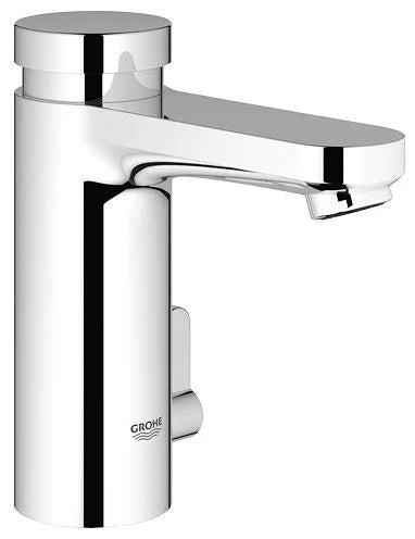 Grohe Eurosmart Cosmopolitan T robinet temporisé chromé chauffe-eau 6 l/min - temps d'écoulement 7 sec