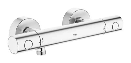 Grohe Grohtherm 1000 Cosmopolitan M rob. thermostat. douche supersteel