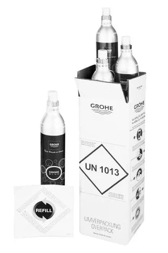 Grohe Blue Accessories Home starterpack (set 4pcs) bouteilles gaz CO2 - prix par set