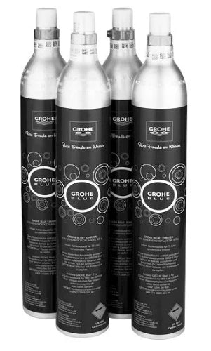 Grohe Blue Accessories Home starterpack (set 4pcs) bouteilles gaz CO2 - prix par set