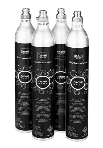 Grohe Blue Accessories Home starterpack (set 4pcs) bouteilles gaz CO2 - prix par set