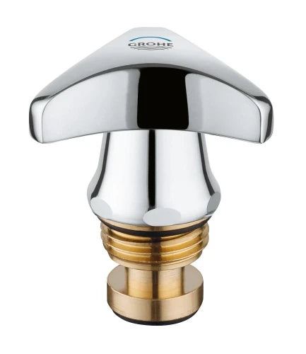 Grohe Atlanta Trecorn tête de robinet 1/2 - chromé - index bleu
