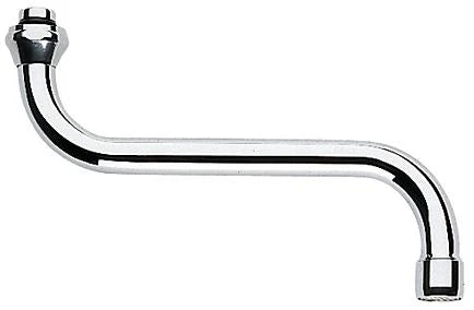 Grohe bec 3/4 forme-S chromé avec brise-jet, pivotable, sailli 200 mm