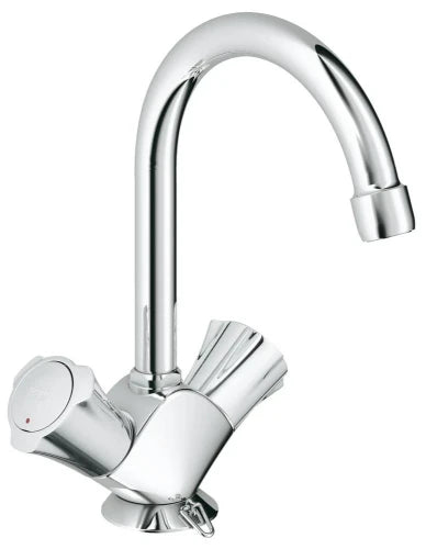 Grohe Costa L mélangeur lavabo - chromé - avec bec orientable - avec porte-chainette
