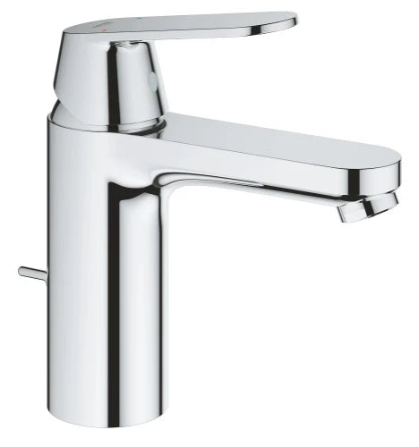 Grohe Eurosmart Cosmopolitan mitigeur lavabo chromé avec vidage automatique 1 1/4", mousseur