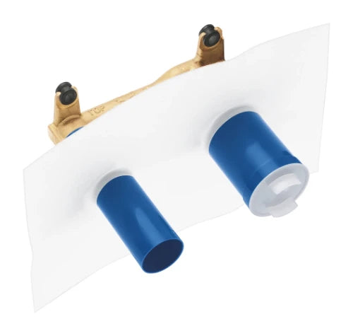 Grohe corps d'encastrement montage mural chromé pour 2 trous mitigeur lavabo