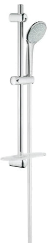 Grohe Euphoria set de douche 600 mm - chromé - douchette duo - flexible de douche 1/2 x 1750 mm