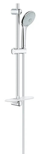 Grohe Euphoria set de douche 600 mm - chromé - douchette à main Massage Ecojoy - flexible de douche 1/2 x 1750 mm - avec porte-savon