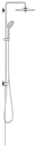 Grohe Euphoria System set de douche chromé douche de tête-douchette-flexible de douche-inverseur