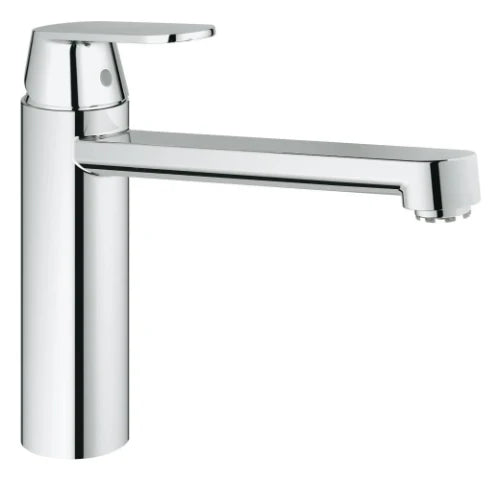 Grohe Eurosmart Cosmopolitan mitigeur cuisine- chromé bec semi-haut - pour boiler écoulement libre