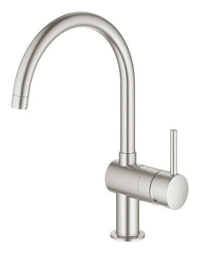 Grohe Minta mitigeur cuisine 1/2 supersteel