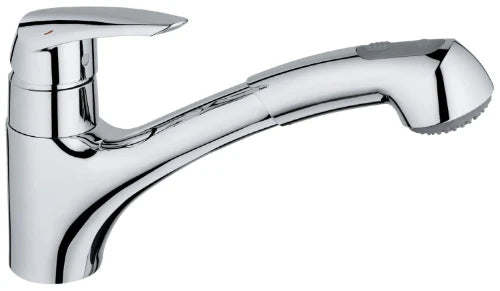Grohe Eurodisc New mitigeur cuisine - chromé - douchette extractible