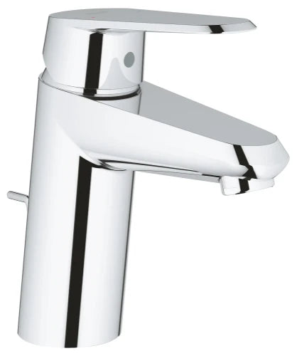 Grohe Eurodisc Cosmopolitan mitigeur lavabo - Ecojoy - chromé - avec vidage automatique - corps mince