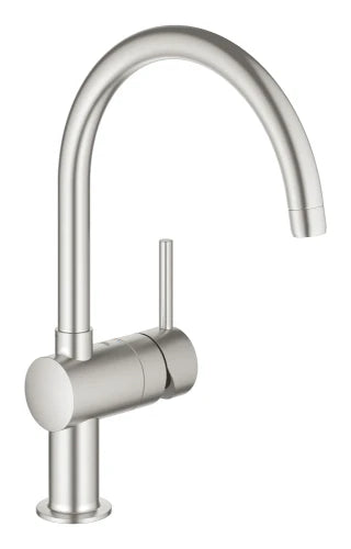Grohe Minta mitigeur cuisine 1/2 supersteel
