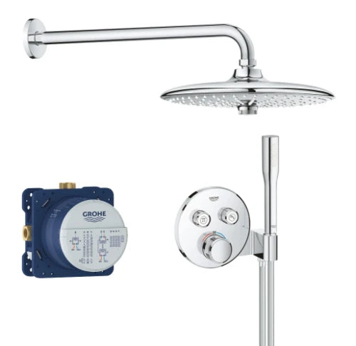 Groha Euphorio Cosmopolitan Stick douchette à main 1/2 - chromé