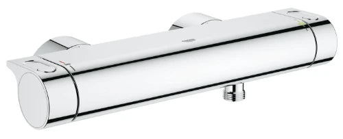 Grohe Grohtherm 2000 New rob. thermostat. douche 1/2 sans tablette chromé montage mural, avec anti-retour Belgaqua