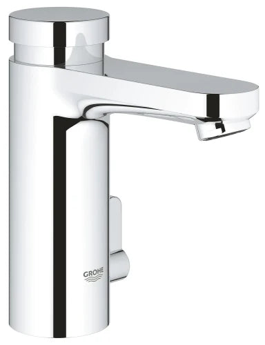 Grohe Eurosmart Cosmopolitan T robinet temporisé chromé chauffe-eau 6 l/min - temps d'écoulement 7 sec