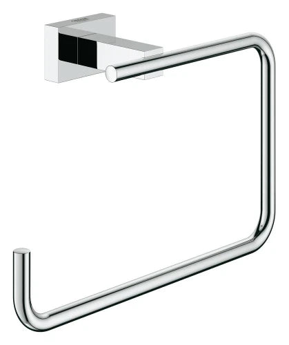 Grohe Essentials Cube New porte-serviette anneau, chromé