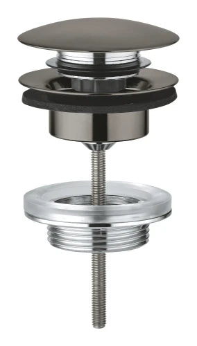 Grohe vidage avec push-open couvercle brushed hard graphite