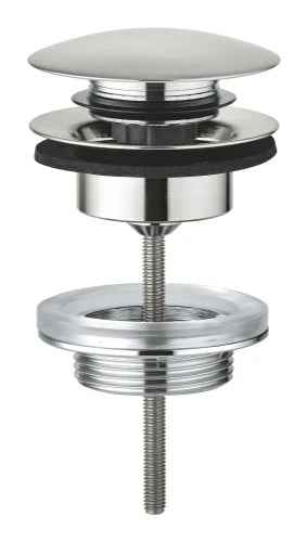 Grohe Essence lavabo vidage supersteel Push up