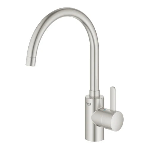 Grohe Eurosmart Cosmopolitan mitigeur cuisine haut, SuperSteel