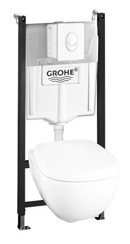 GROHE Bedieningsplaat-sl dual flush vert, White