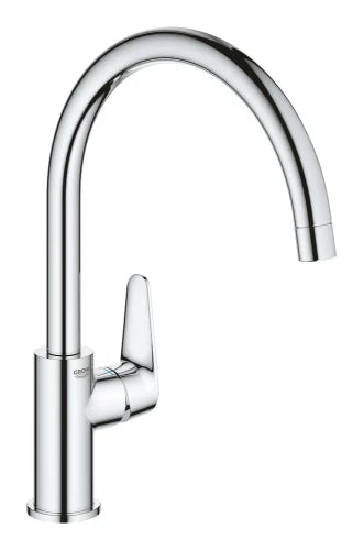 Grohe Baucurve mitigeur cuisine bec haut