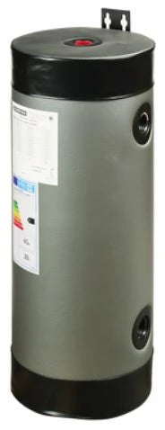 Remeha réservoir tampon 25 litres. Isolation externe, sans bouchons de fermeture pour augmenter la capacité de la boucle de chauffage