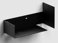 Clou Fluch 3 armoire ouverte avec porte-serviettes droite - noir