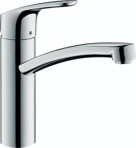 Hansgrohe Focus E mitigeur cuisine - chromé - écoulement libre