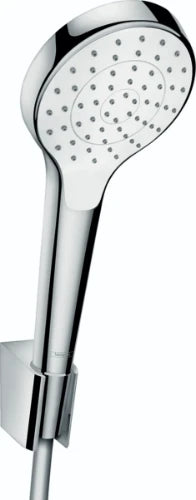Hansgrohe Croma Select S 110 1jet set douchette - blanc/chromé - avec flexible 1/2 x  1250 mm