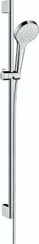 Hansgrohe Croma Select S 1jet set de douche 900 mm - blanc/chromé