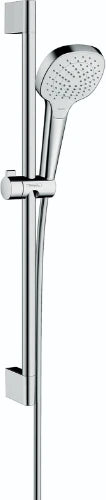 Hansgrohe Croma Select E set de douche blanc/chromé Vario/Ecosmart/U' 650mm