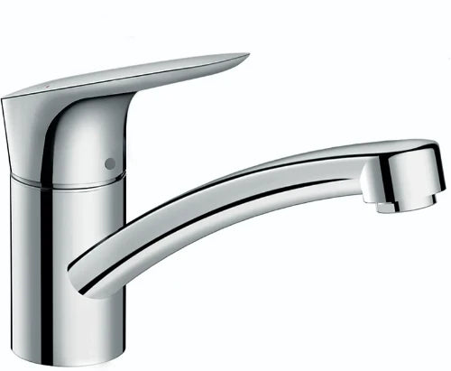 Hansgrohe Logis mitigeur cuisine - chromé - comfortzone 120 - démarrage à froid eco