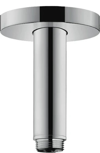 Hansgrohe bras de douche 27MM montage au plafond chromé sailli 100mm - rosace ronde 80mm